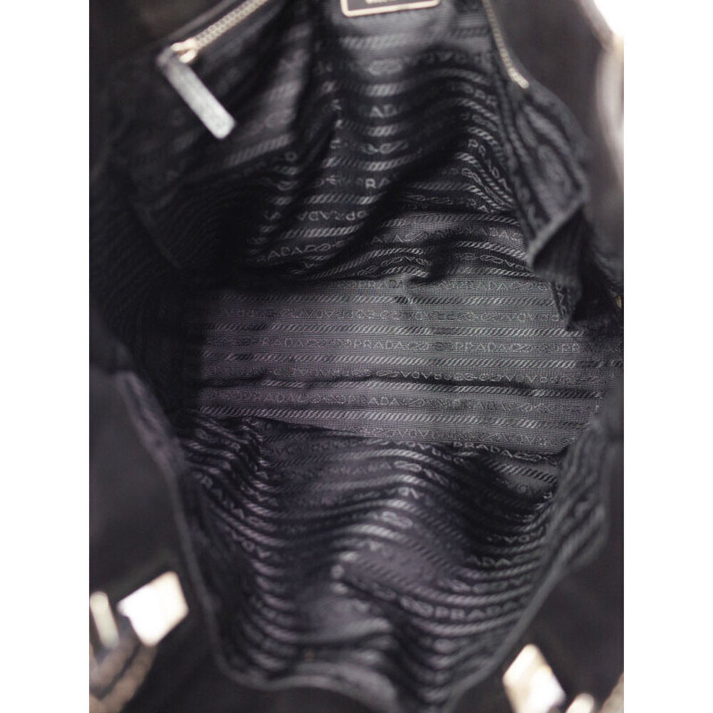 Prada vintage black soft calf leather tote bag - Picture 3 of 9